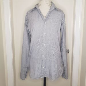 JBrand pinstripe button down shirt